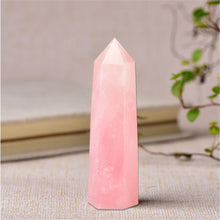 Load image into Gallery viewer, Natural Crystal Point Energy Column Obelisk Hand Polished Very Beautiful Gemstone Specimens Minerals DIY Gift Home Decoration