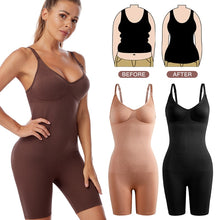 Load image into Gallery viewer, Women's Shapers Corset One-piece Gathered Lingerie Set Waist Corset Hip Lift Underwear Female Postpartum High Waist Shapewear