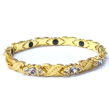 Load image into Gallery viewer, Hot BEST SELLER Trendy Magnetic Therapy Jewelry Slimming /Healing Bangle Menopause Magnetic Therapy Bracelet Healthcare