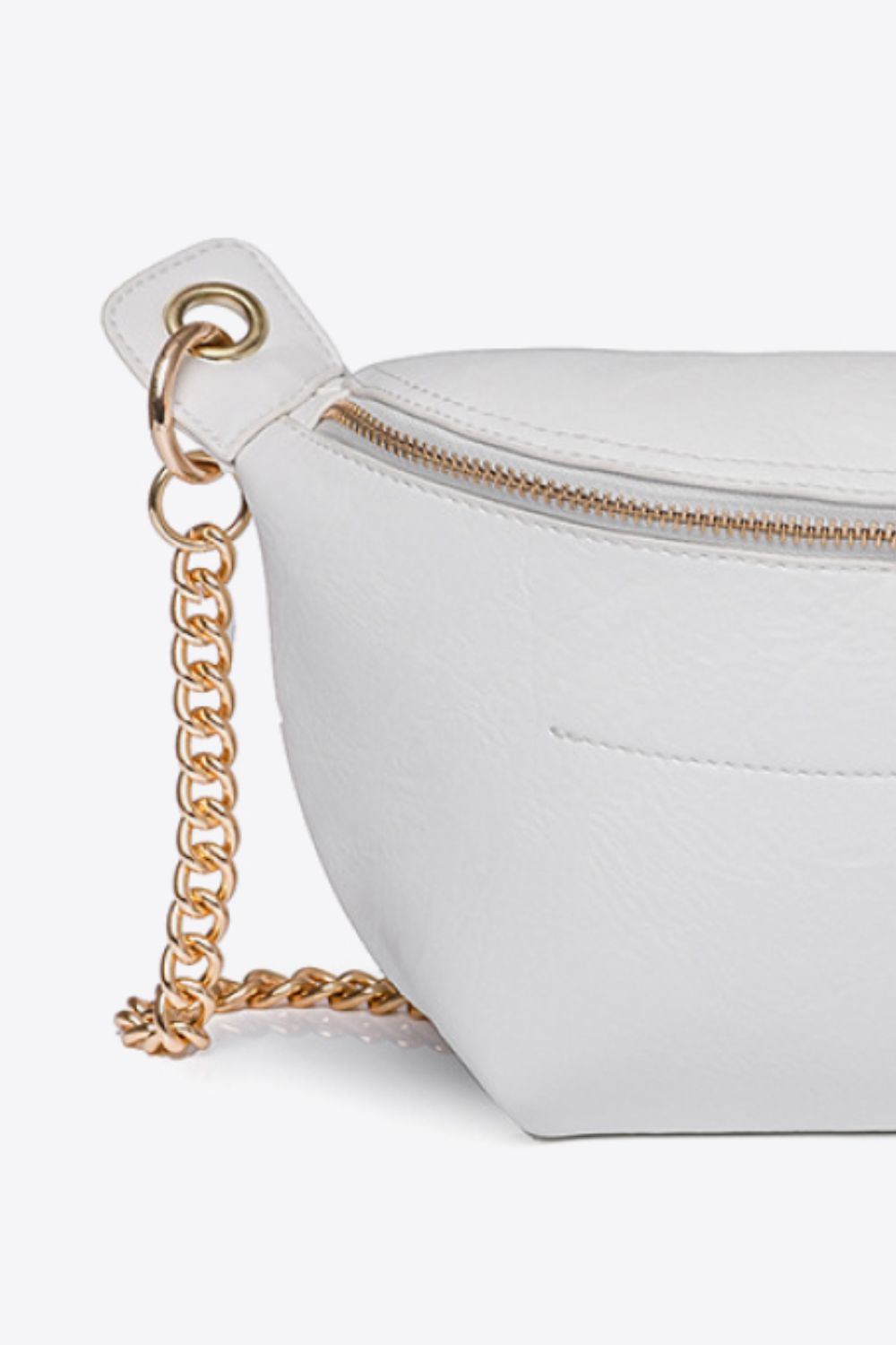 Traci K PU Leather Chain Strap Crossbody Bag