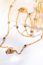 Load image into Gallery viewer, Moon & Star Shape Zircon Pendant Necklace