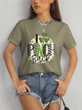 Load image into Gallery viewer, I PINCH BACK Round Neck Short Sleeve T-Shirt