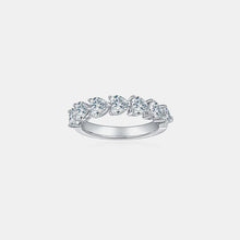 Load image into Gallery viewer, 2.1 Carat 925 Sterling Silver Moissanite Heart Ring