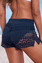 Load image into Gallery viewer, Full Size Drawstring Waist Swim Shorts