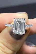 Load image into Gallery viewer, 5 Carat Moissanite Side Stone Ring