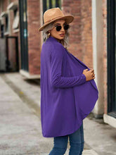 Load image into Gallery viewer, Open Front Long Sleeve Cardigan