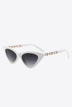 Load image into Gallery viewer, Traci K Collection Chain Detail Cat-Eye Sunglasses