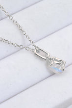 Load image into Gallery viewer, Moonstone Teardrop Pendant Necklace