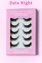 Load image into Gallery viewer, SO PINK BEAUTY Mink Eyelashes 5 Pairs