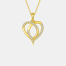 Load image into Gallery viewer, Moissanite 925 Sterling Silver Heart Shape Necklace