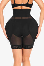 Load image into Gallery viewer, Full Size Breathable Lace Trim Shaping Shorts