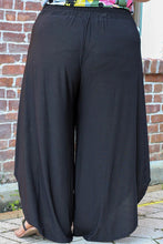 Load image into Gallery viewer, Plus Size Tie Front Wide Leg Pants