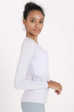 Load image into Gallery viewer, Quick-Dye Curved Hem Sports Top