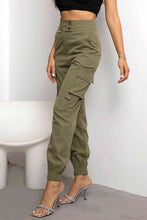 Load image into Gallery viewer, High Waist Cargo Pants
