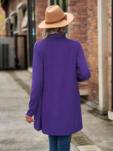 Load image into Gallery viewer, Open Front Long Sleeve Cardigan