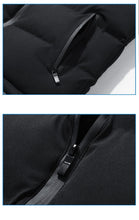 Load image into Gallery viewer, Men's zipped pocket puff vest