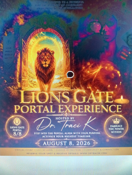 The Lions Gate Portal  Event and Meditation.