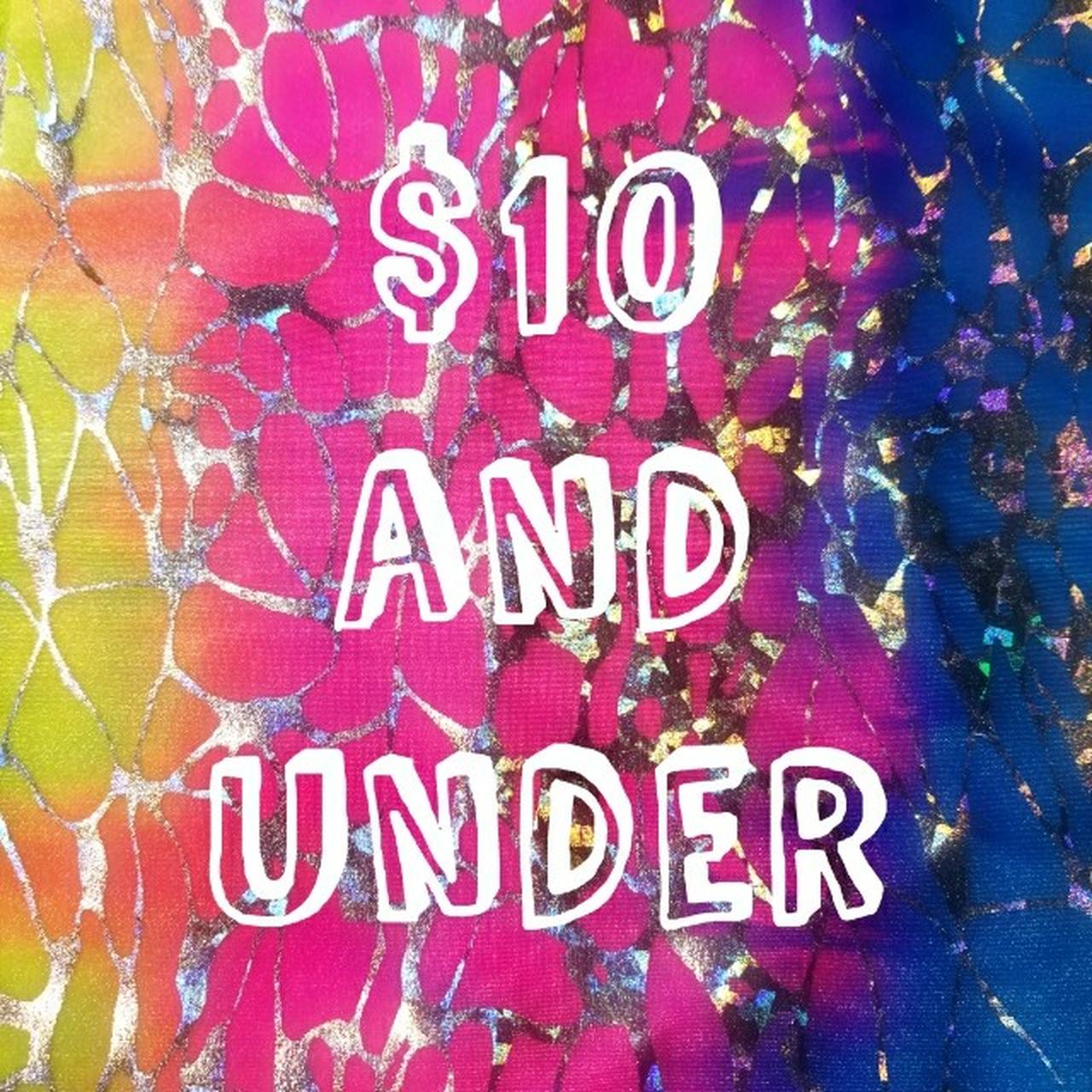 $10 and Below
