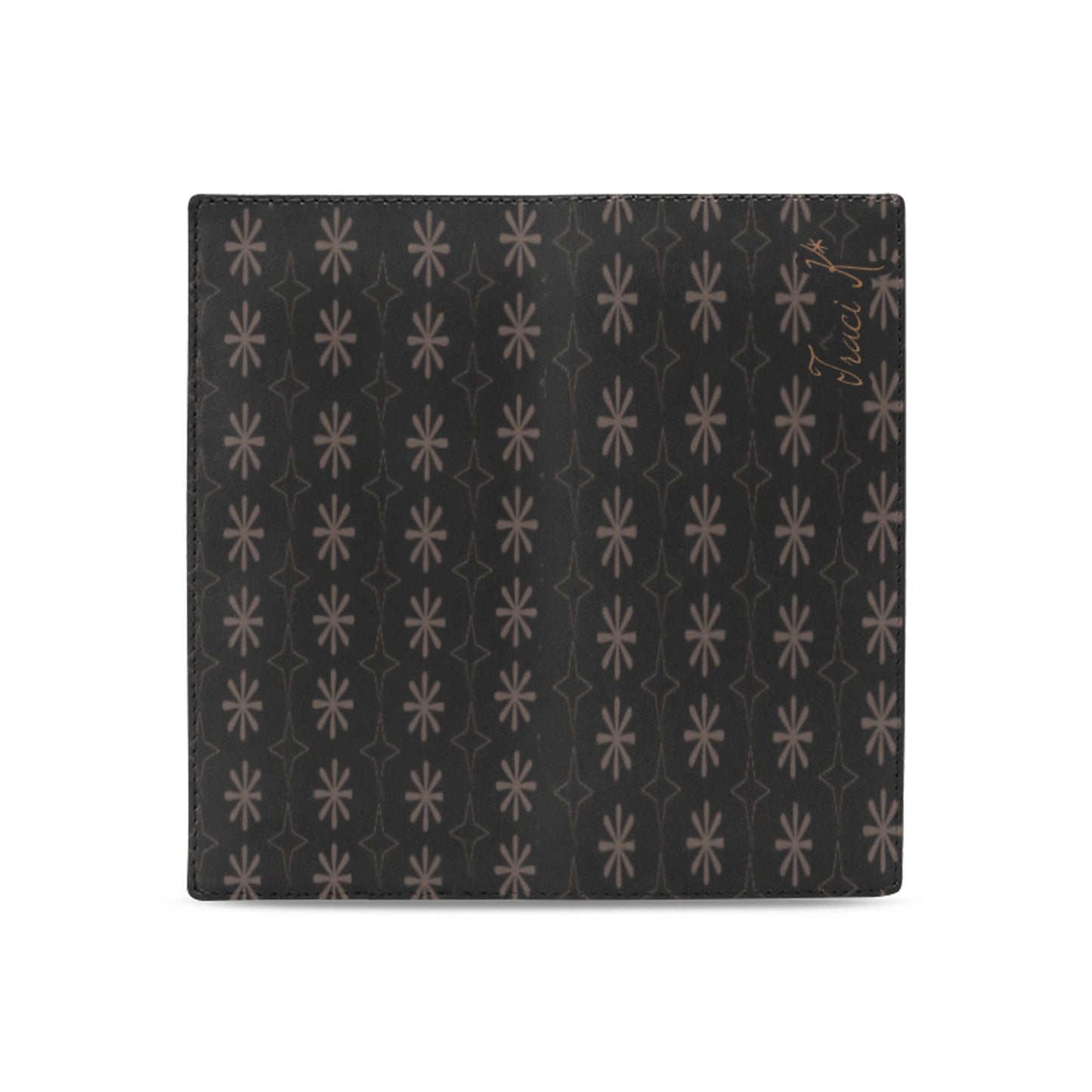 Traci K Signature Patterned Wallet Women's Leather Wallet (Model 1611)