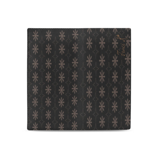 Traci K Signature Patterned Wallet Women's Leather Wallet (Model 1611)
