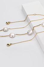 Load image into Gallery viewer, Freshwater Pearl Stainless Steel Necklace
