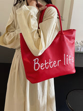 Load image into Gallery viewer, BETTER LIFE PU Leather Tote Bag
