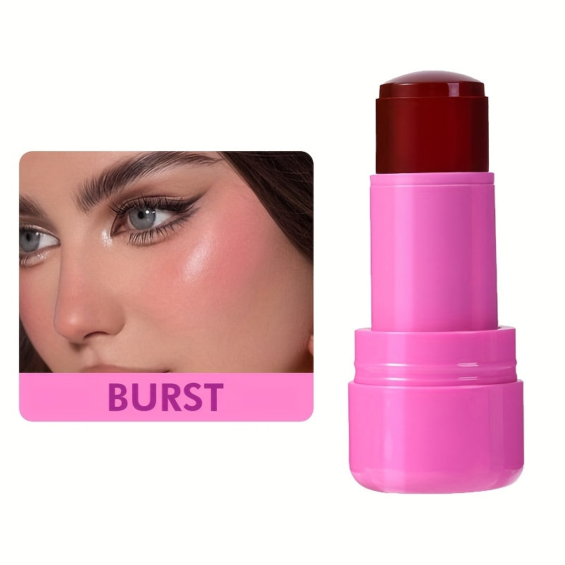 Water Jelly Blush  Skin Makeup All in One by Traci K Beauty Box  4pcs Cooling Water Jelly Tint Makeup Kit, Multi-Use Jelly Lip & Cheek Tint Stain for Valentine's Day