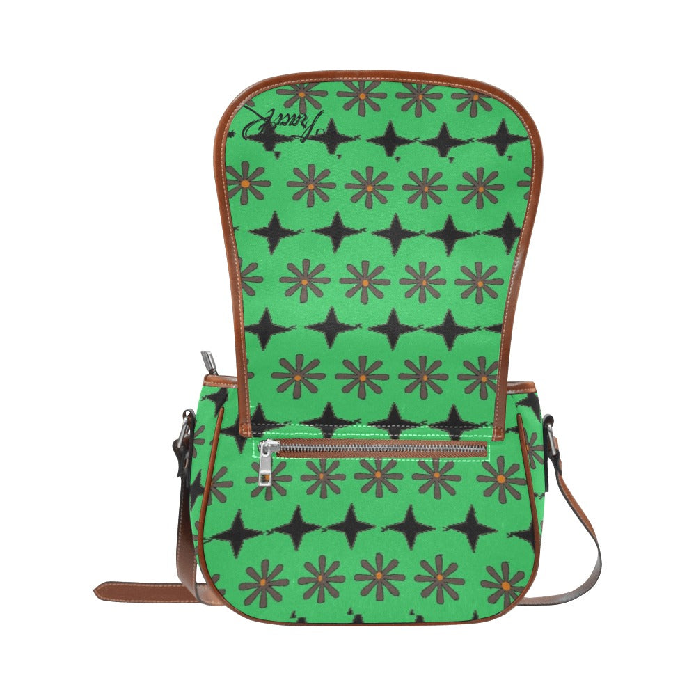 Traci K Designer Saddle Bag Saddle Bag/Small (Model 1649)