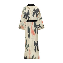 Load image into Gallery viewer, Traci K Designer Satin Put a Bow On It Kimono Robe Long Kimono Robe
