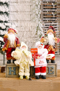 Christmas Standing Santa Claus Figure