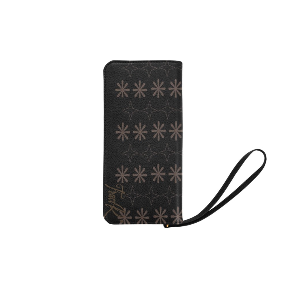 Traci K Signatured Designer Wallet Women's Clutch Purse (Model 1637)