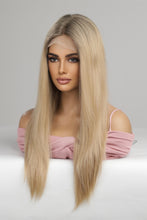 Load image into Gallery viewer, 13*2&quot; Lace Front Wigs Synthetic Long Straight 24&#39;&#39; 150% Density
