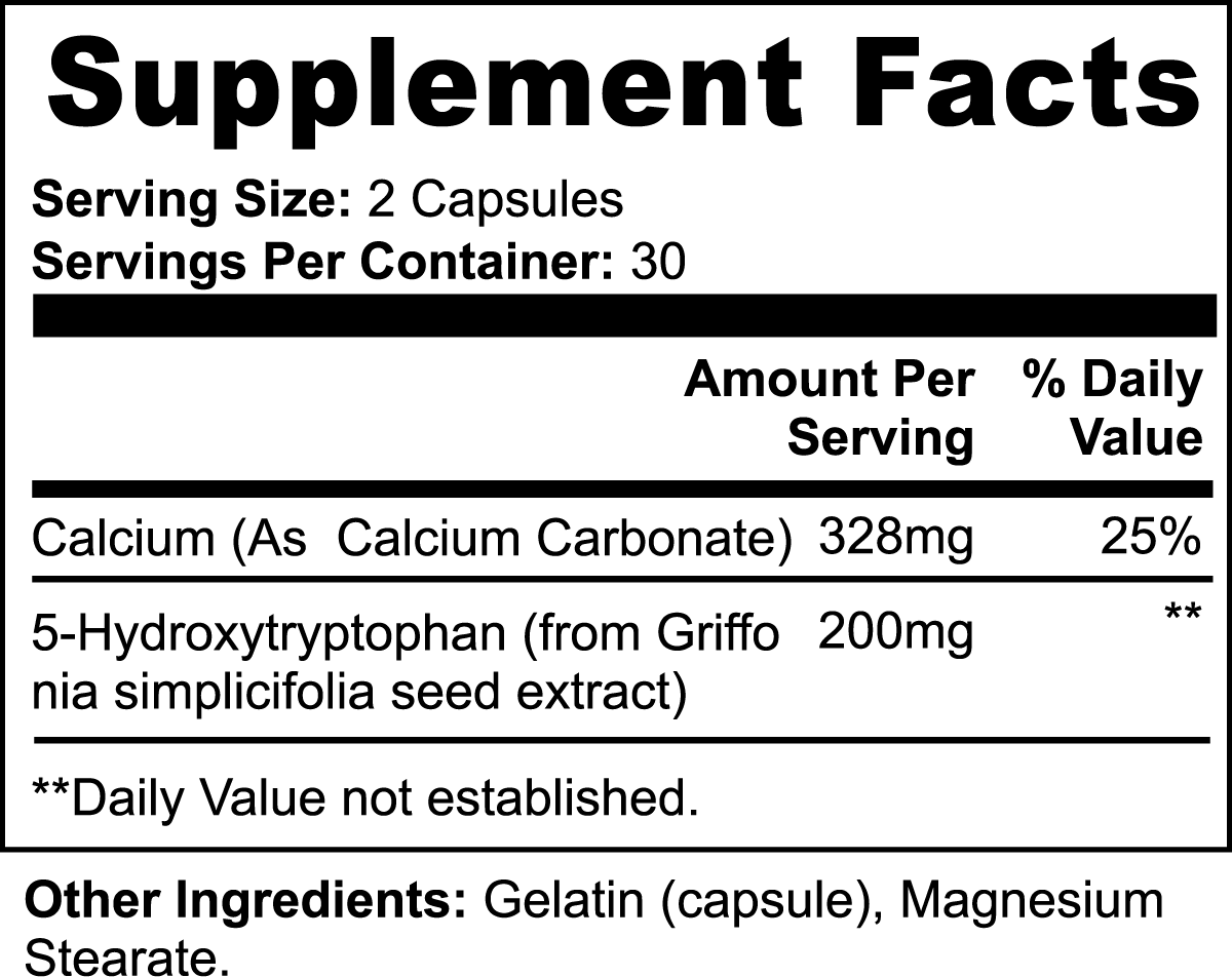 SELF by Traci K Beauty 5-HTP Emotional Well Being Support