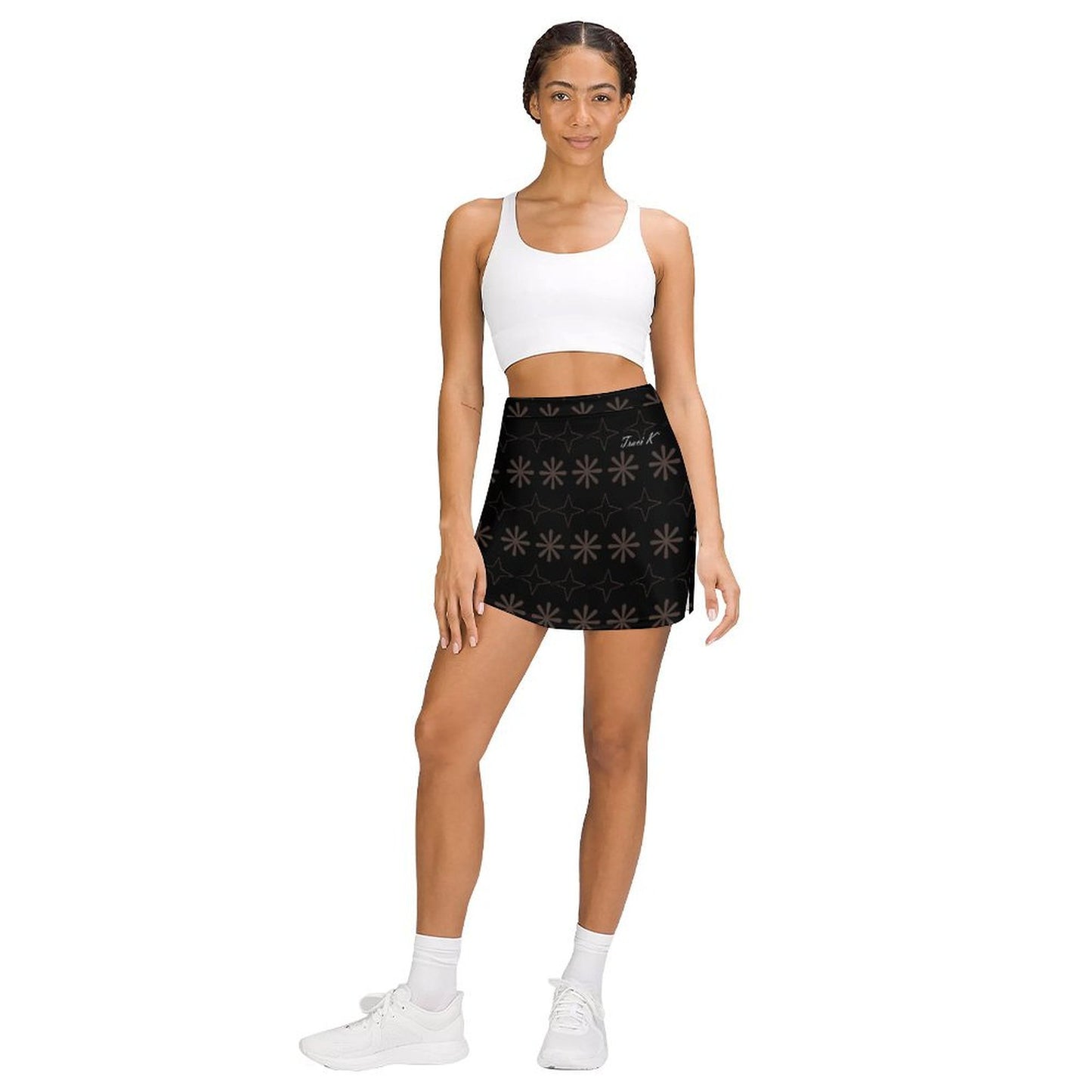 Traci K* Skort Anti-Emptied A-Line Skirt with Pocket