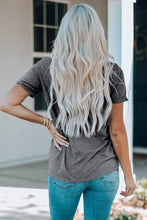 Load image into Gallery viewer, Slogan Graphic Round Neck Tee
