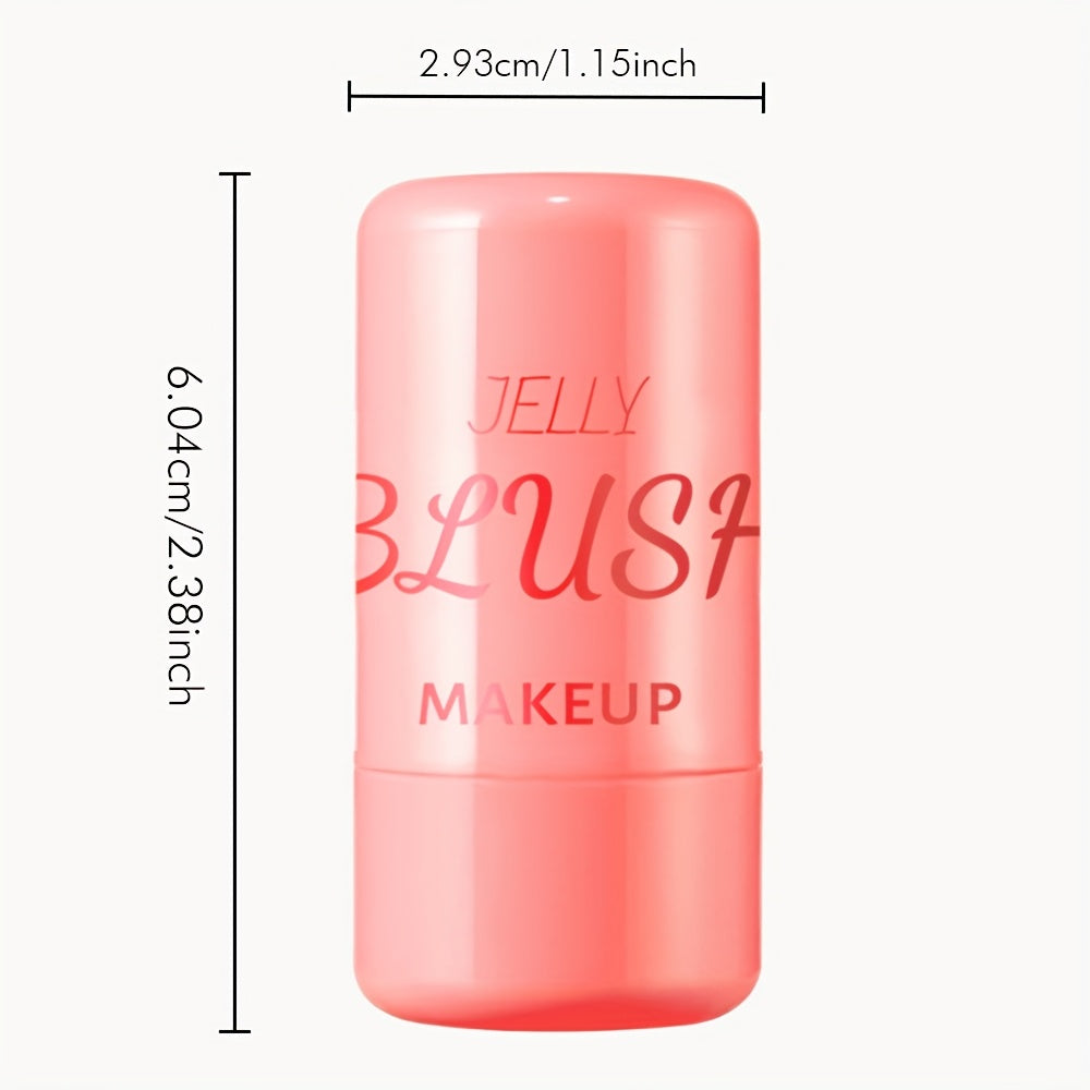 Water Jelly Blush  Skin Makeup All in One by Traci K Beauty Box  4pcs Cooling Water Jelly Tint Makeup Kit, Multi-Use Jelly Lip & Cheek Tint Stain for Valentine's Day