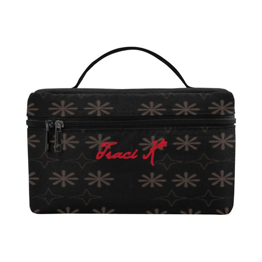 Traci K Signatured Patterned Cosmetic Bag Cosmetic Bag/Large (Model 1658)