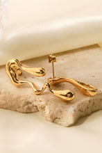 Load image into Gallery viewer, 18K Gold Plated Geometric Mismatched Earrings
