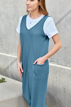 Load image into Gallery viewer, Double Take Full Size Sleeveless Straight Jumpsuit
