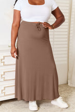 Load image into Gallery viewer, Double Take Full Size Soft Rayon Drawstring Waist Maxi Skirt
