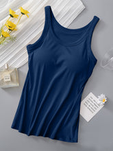 Load image into Gallery viewer, Round Neck Tank with Bra
