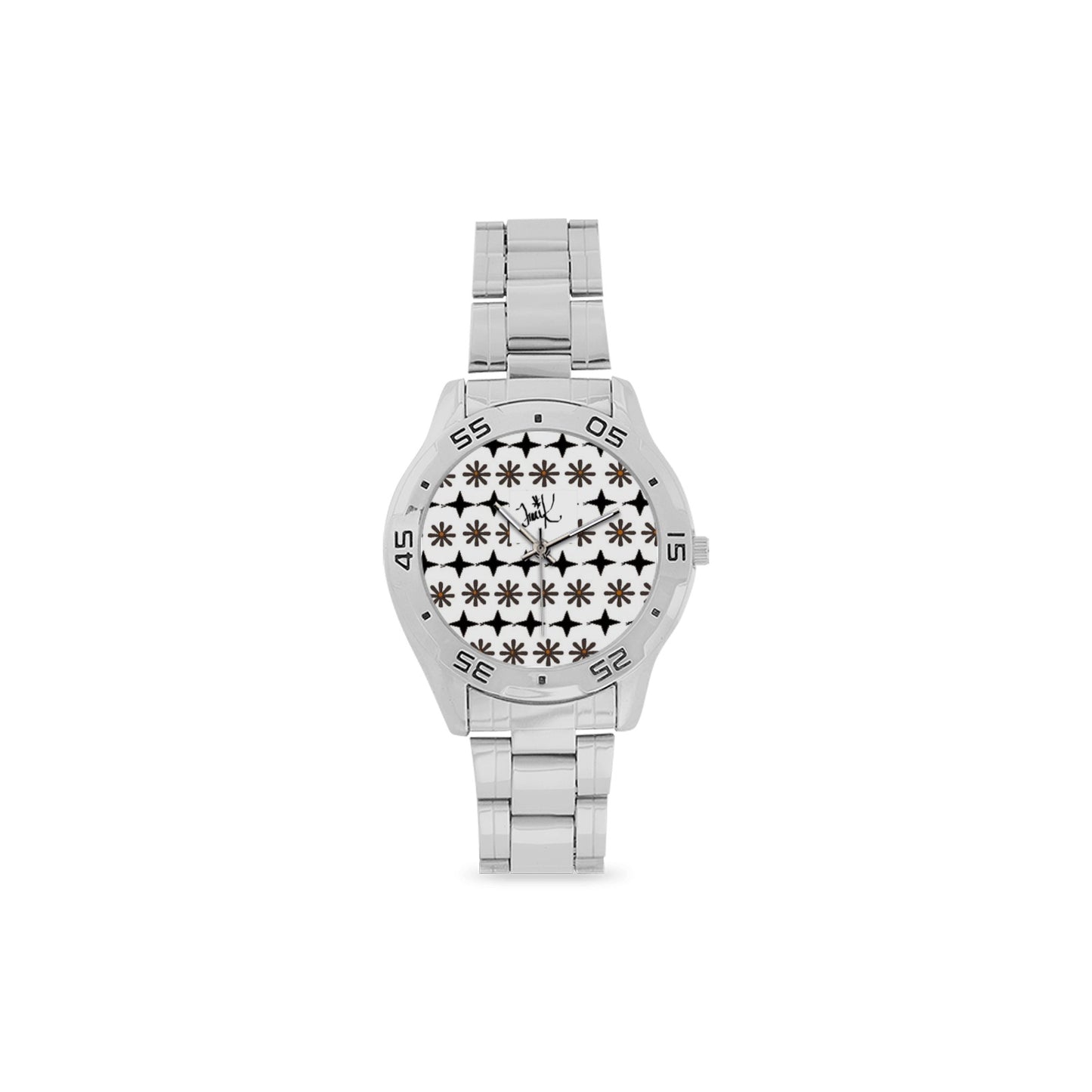 Traci K* Luxury Analog Stainless Steel Designer Mens Watch Men's Stainless Steel Analog Watch(Model 108)