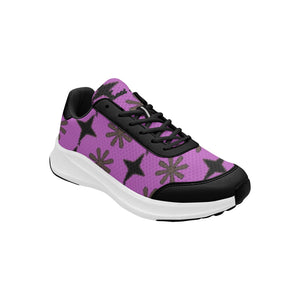 Traci K Luxury Designer Purple Athletic Shoes Women's Mudguard Running Shoes (Model 10092)