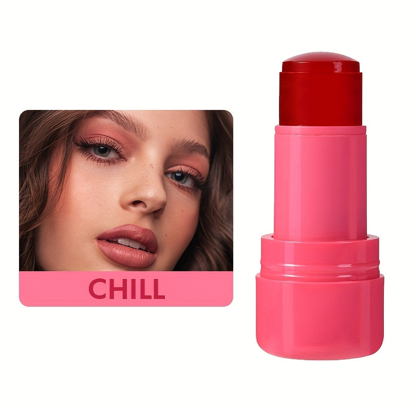 Water Jelly Blush  Skin Makeup All in One by Traci K Beauty Box  4pcs Cooling Water Jelly Tint Makeup Kit, Multi-Use Jelly Lip & Cheek Tint Stain for Valentine's Day
