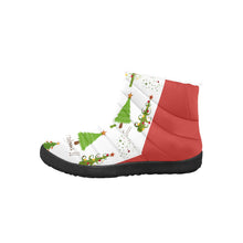 Load image into Gallery viewer, Christmas Tree Boots Women&#39;s Cotton-Padded Shoes (Model 19291)
