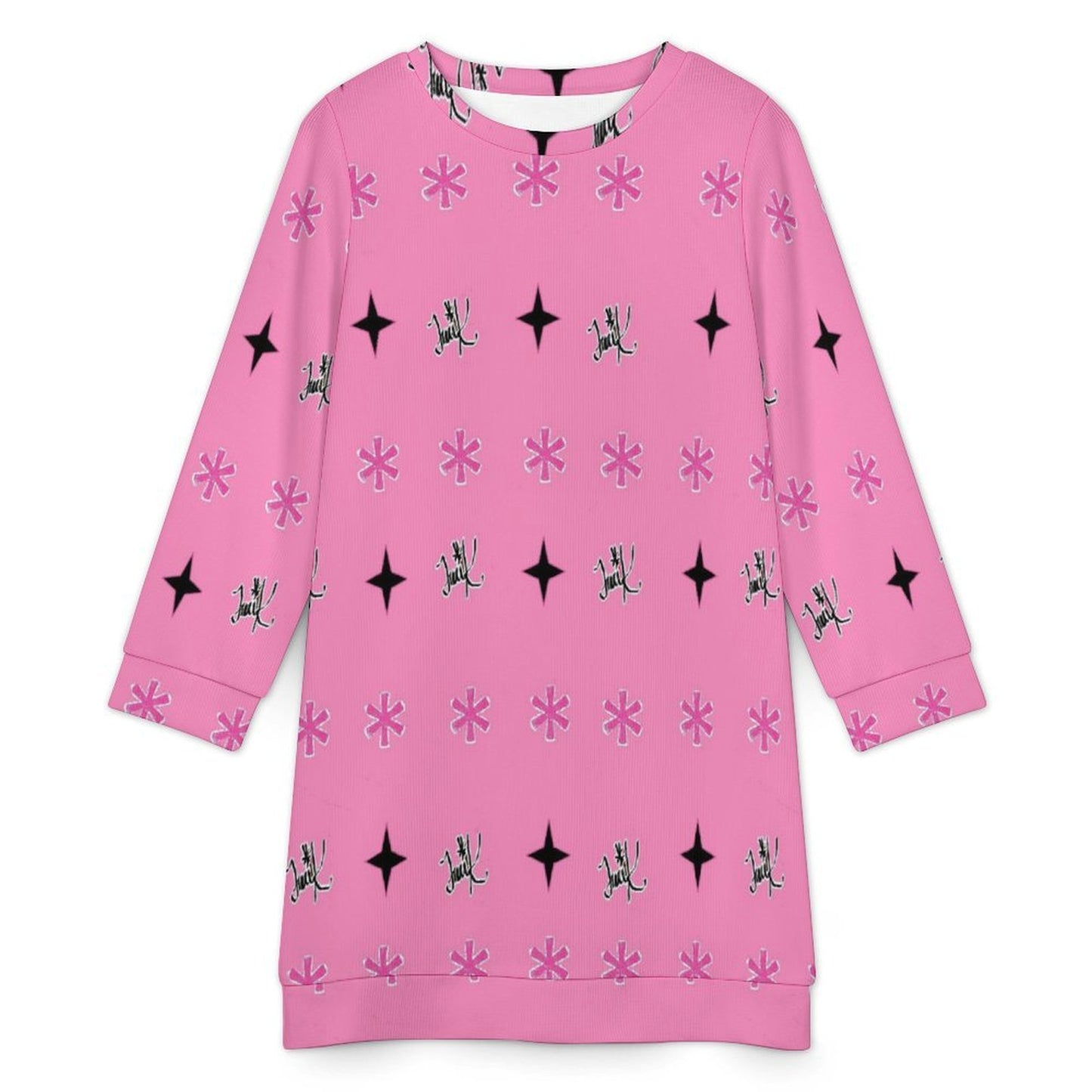 Traci K Official Patterned Design Women's Sweater Dress