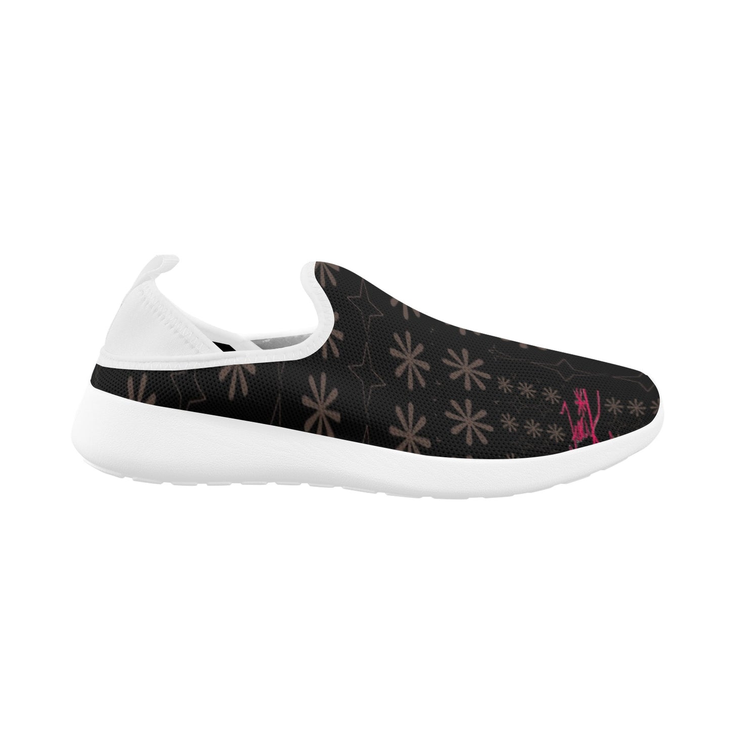 Traci K Designer Slip On Sneakers Fly Weave Drop-in Heel Sneakers for Men (Model 02002)