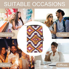 Load image into Gallery viewer, Traci K Designer Western Motif Leather Wallet Leather Wallet ( Orange)
