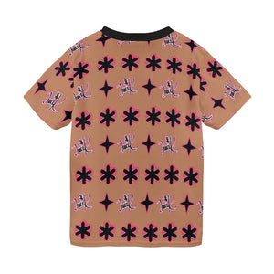 Traci K Patterned Mens Shirt New All Over Print T-shirt for Men (Model T45)