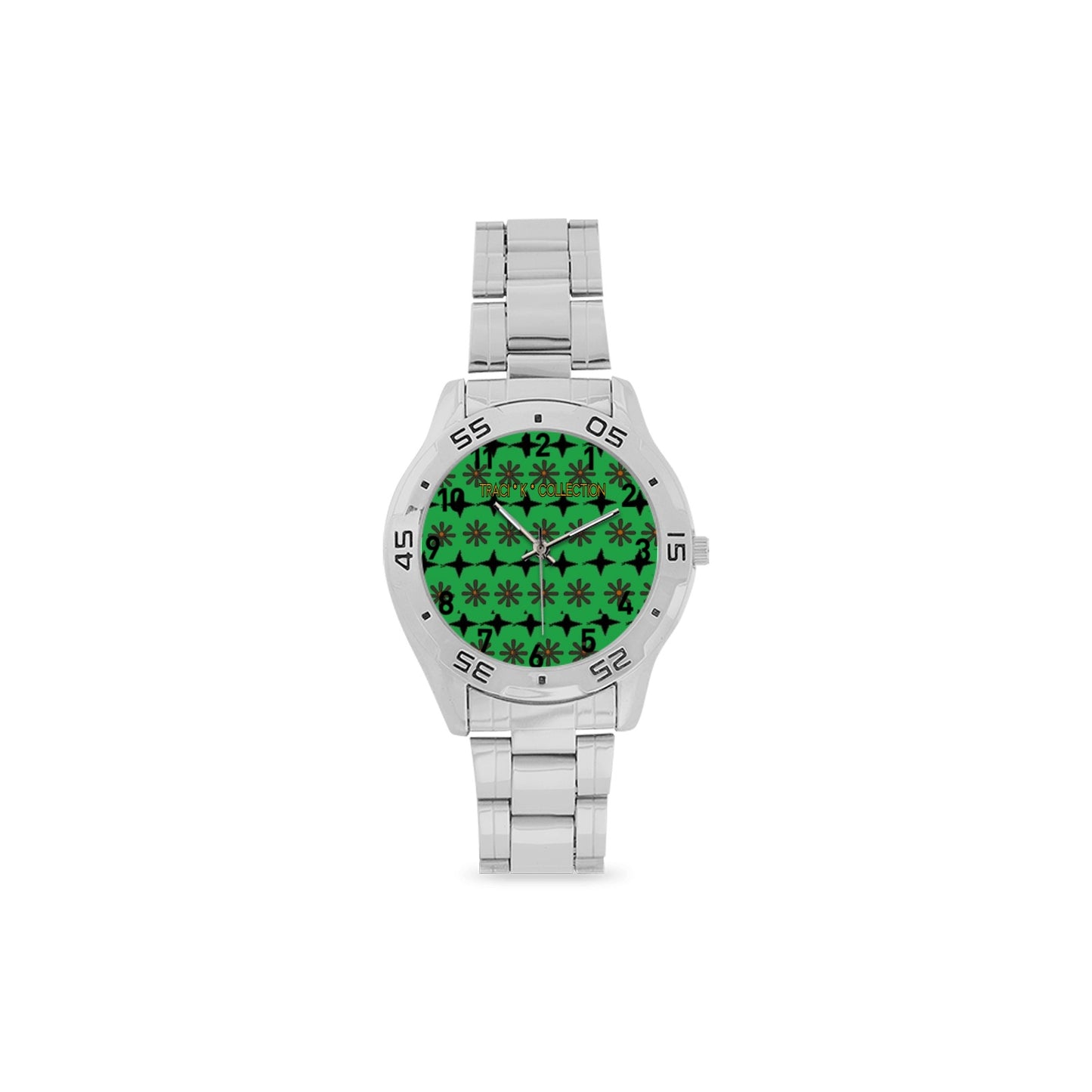 Traci K* Collection Designer Analog Watch Men's Stainless Steel Analog Watch(Model 108)